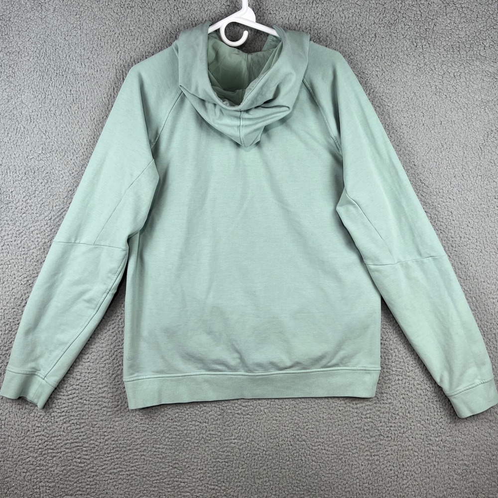 Lululemon City Sweat Pullover Hoodie Mint Green Mens Large LM3AUPS (stains) - Picture 5 of 13